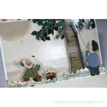 POP-UP Hard Cover Childrens Book Printing With CMYK Full Co